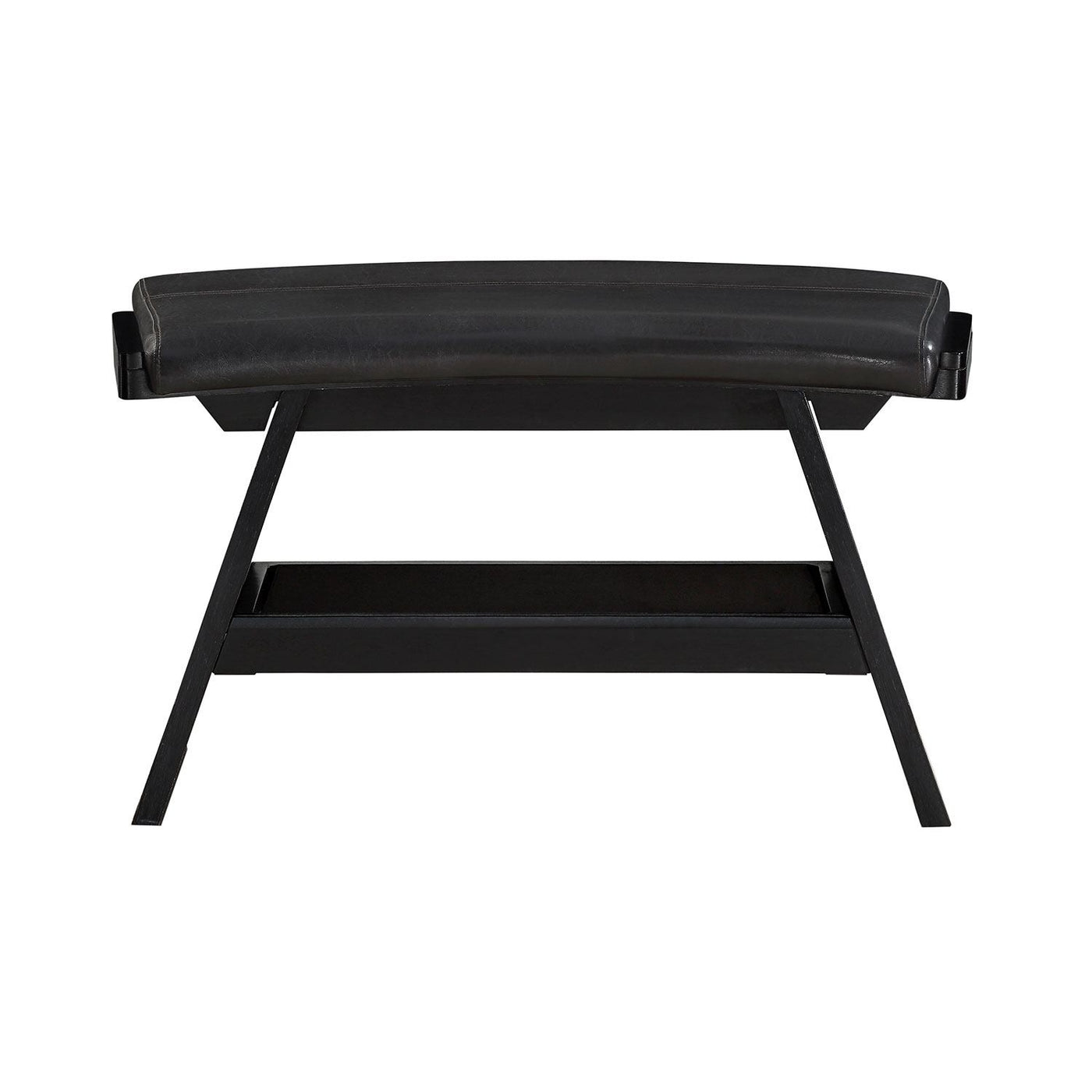 Hillshaw Bar Height Bench - Dark Brown