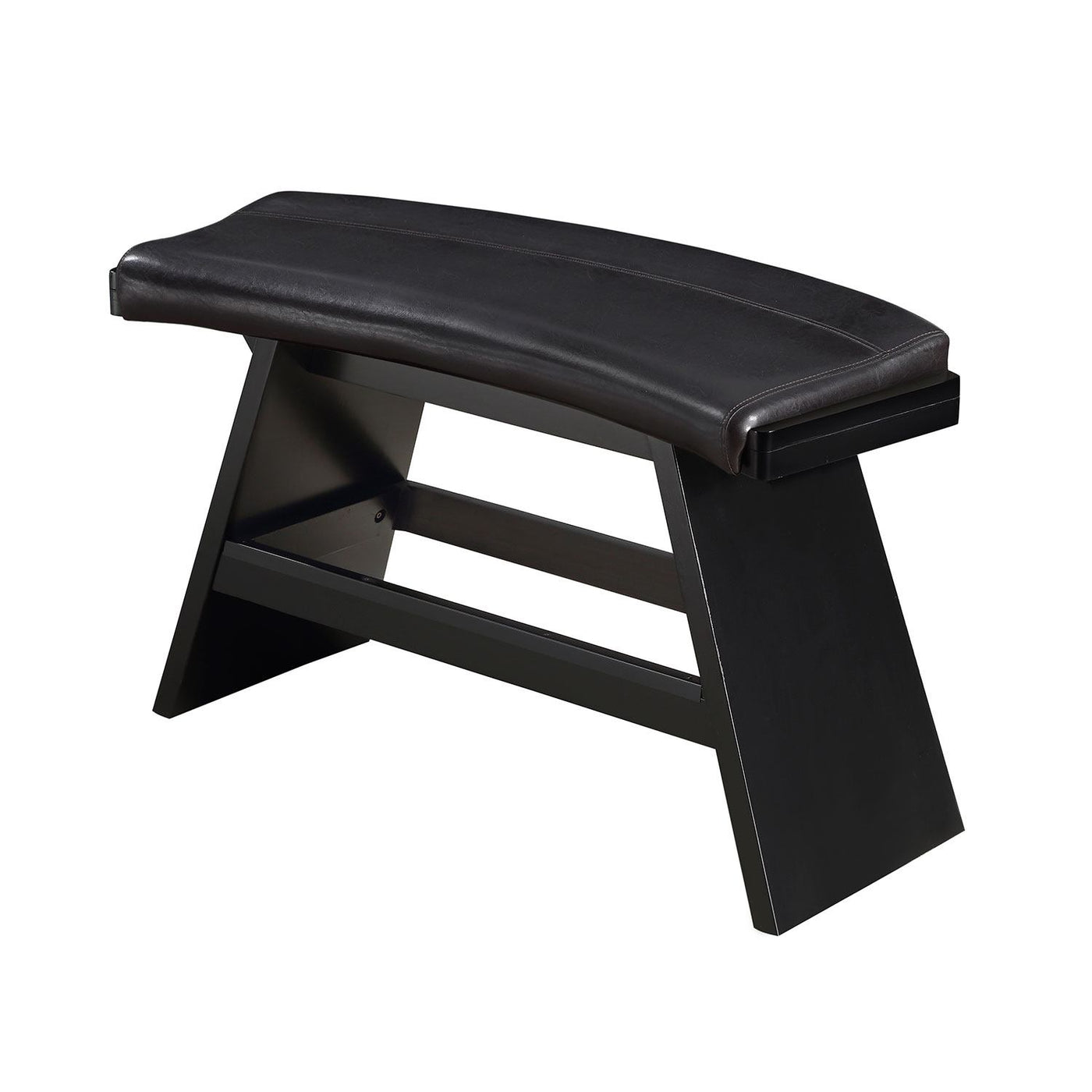 Hillshaw Bar Height Bench - Dark Brown