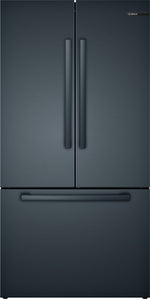 Bosch 800 Series 36"  20.8 Cu. Ft. Black Stainless Steel Counter-Depth French Door Refrigerator - B36CT80SNB