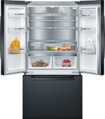 Bosch 800 Series 36"  20.8 Cu. Ft. Black Stainless Steel Counter-Depth French Door Refrigerator - B36CT80SNB
