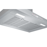 Bosch Stainless Steel 500 Series 30-Inch 600 CFM Smart Built-In Pyramid Wall Mounted Range Hood - HCP50652UC