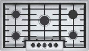 Bosch Stainless Steel 500 Series 36-Inch Gas Cooktop - NGM5656UC