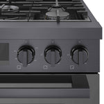 Bosch 30" Industrial Style Gas Range Black Stainless Steel - HGS8045UC