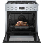 Bosch 30" Industrial Style Gas Range Stainless Steel - HGS8055UC