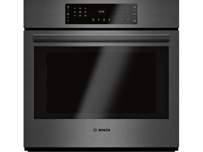 Bosch Black Stainless Steel 800 Series 30-Inch Smart Built-In Single Wall Oven (4.6 Cu.Ft) - HBL8443UC