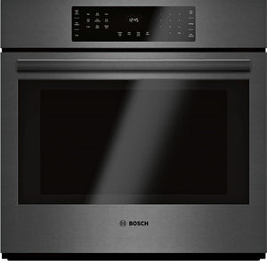 Bosch Black Stainless Steel 800 Series 30-Inch Smart Built-In Single Wall Oven (4.6 Cu.Ft) - HBL8443UC