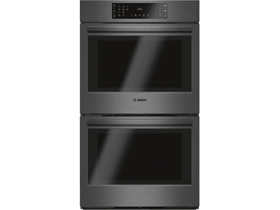 Bosch Black Stainless Steel 800 Series-30-Inch Built-In Double Wall Oven (4.6 Cu.Ft) - HBL8642UC