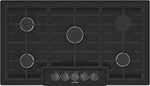 Bosch Black Stainless Steel 800 Series 36-Inch Gas Cooktop - NGM8646UC