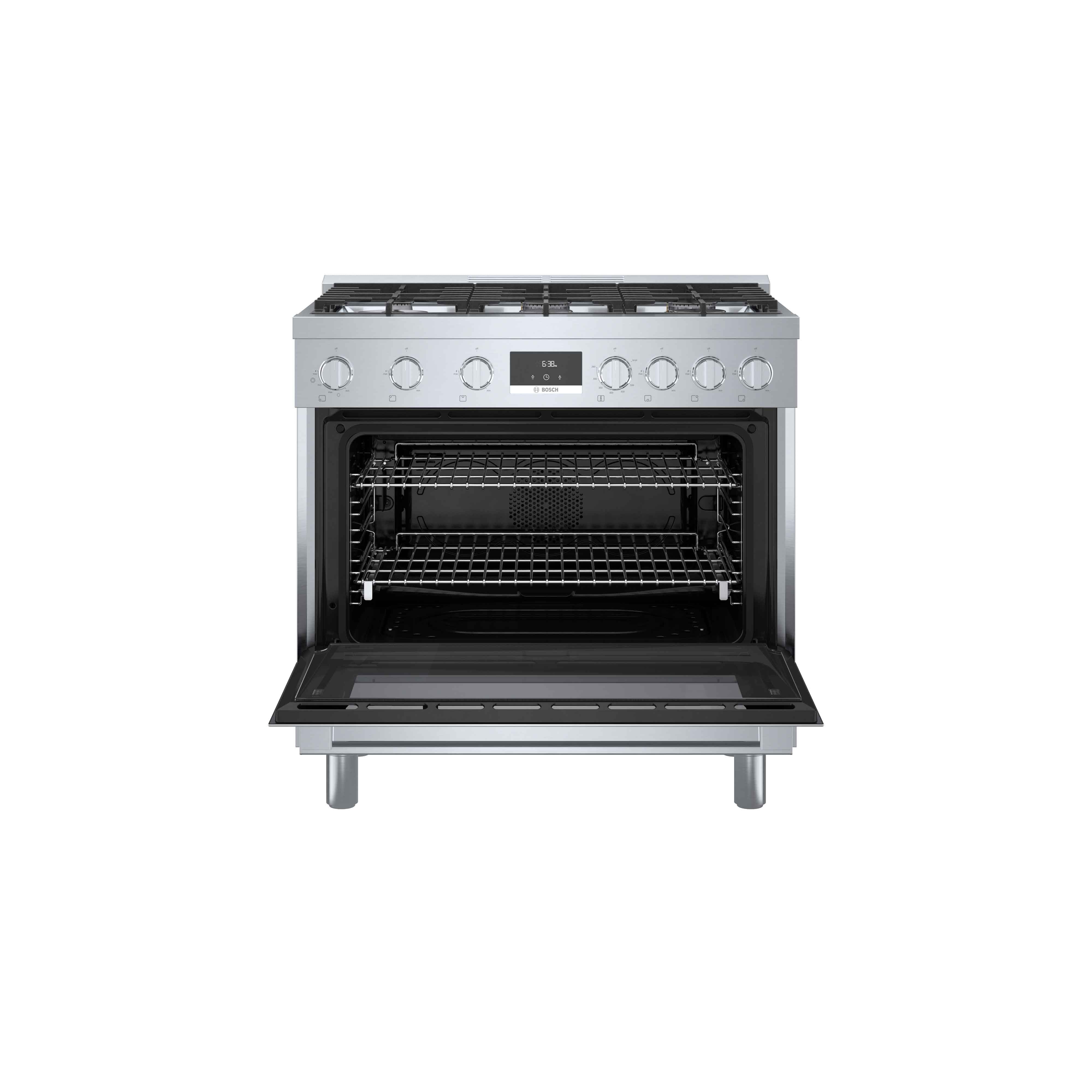 Bosch 36" Industrial Style Gas Range Stainless Steel - HGS8655UC