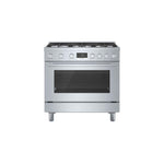 Bosch 36" Industrial Style Gas Range Stainless Steel - HGS8655UC