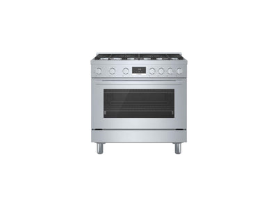 Bosch 36" Industrial Style Gas Range Stainless Steel - HGS8655UC