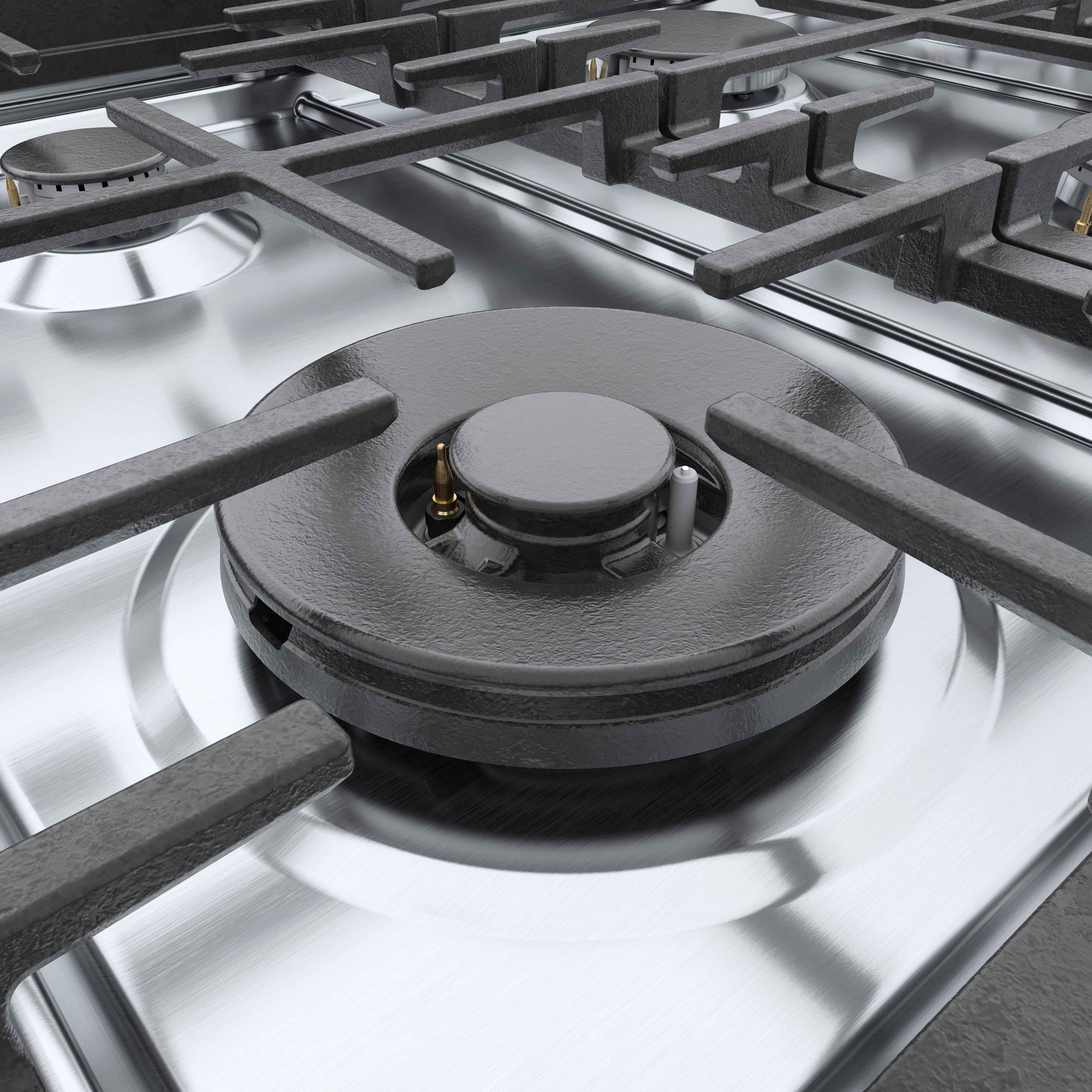 Bosch 36" Industrial Style Gas Range Stainless Steel - HGS8655UC