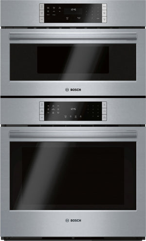 Bosch Stainless Steel 30" Microwave Combination Oven - HBL87M53UC