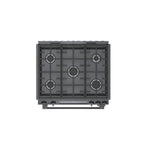 Bosch 30" Black Stainless Steel Full Gas Slide-In Range - HGI8046UC