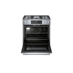 Bosch 30" Stainless Steel Dual Fuel Slide-In Range - HDI8056C