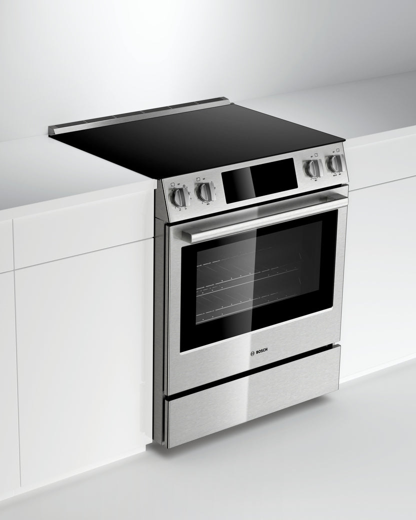 Bosch 30" Stainless Steel Electric Slidein Range HEI8056C Leon's