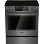 Bosch 30" Black Stainless Steel Electric Slide-in Range - HEI8046C