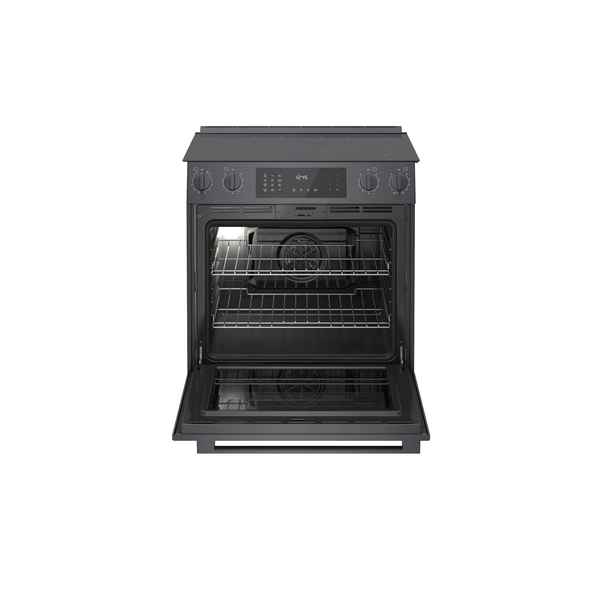 Bosch 30" Black Stainless Steel Electric Slide-in Range - HEI8046C