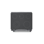 Bosch 30" Black Stainless Steel Electric Slide-in Range - HEI8046C