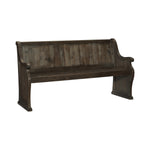 Gloversville Bench - Brown