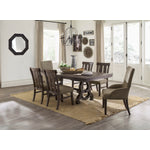 Gloversville 7-Piece Dining Set - Brown