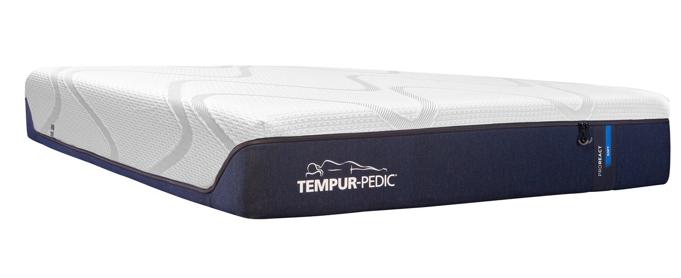 Tempur-Pedic Pro-React Plush King Mattress and Split Boxspring Set