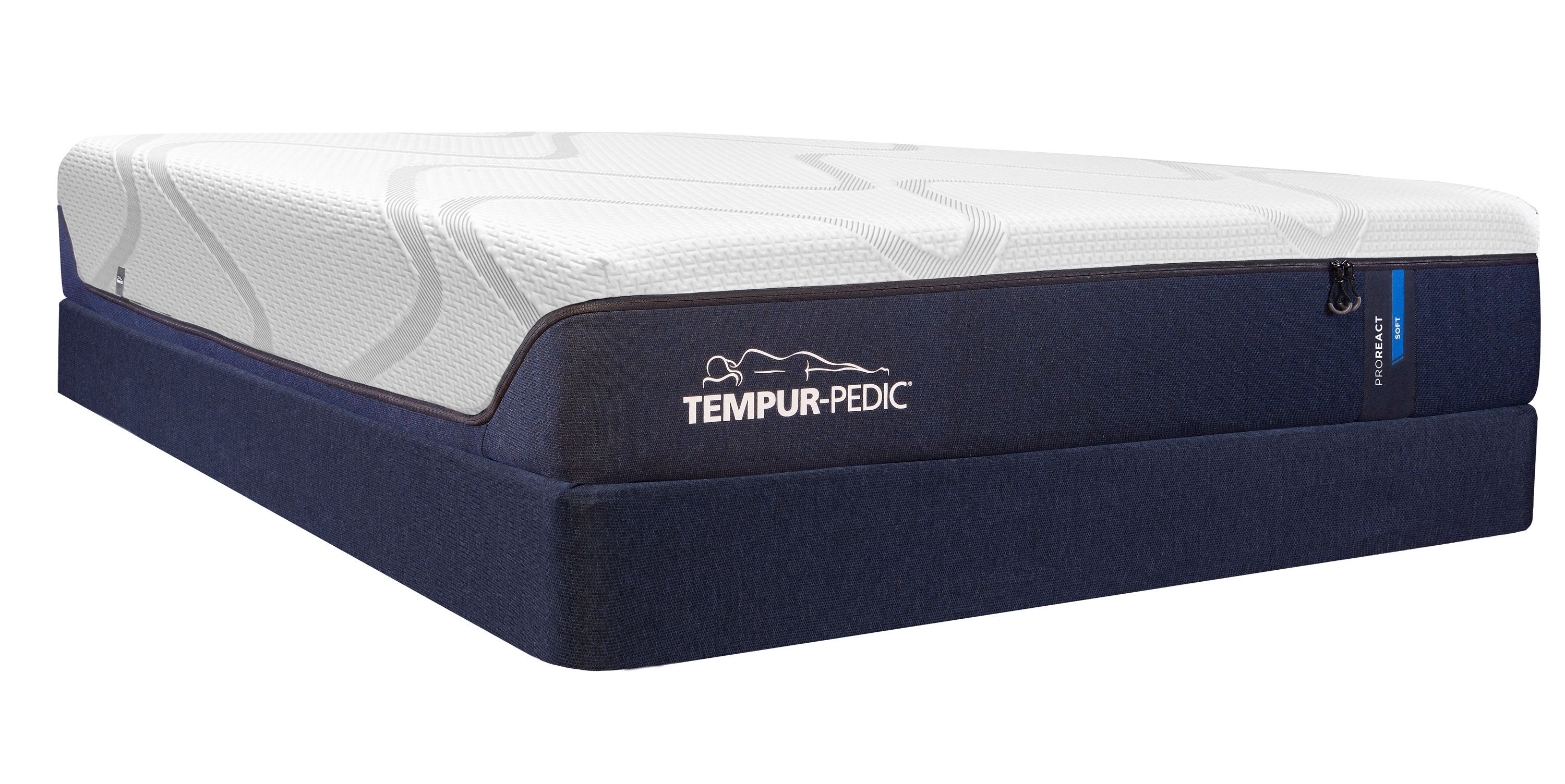 Tempur-Pedic Pro-React Plush King Mattress and Split Boxspring Set
