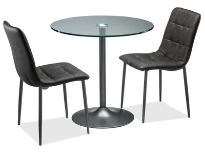Fifi I 3-Piece Dining Set - Grey