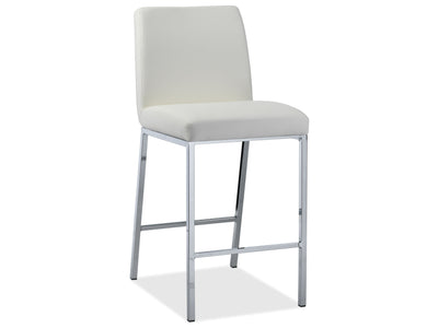 Lamar Counter Height Stool - White