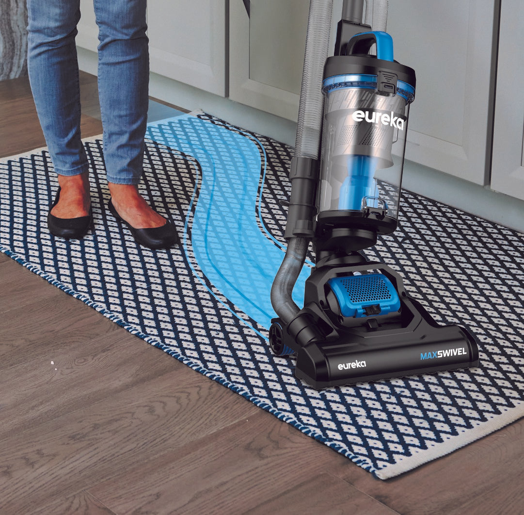 Eureka MaxSwivel Upright Multi-Surface Vacuum with No Loss of Suction - NEU250C