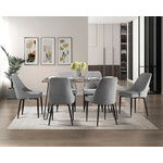 Alaia 7-Piece Dining Set - Grey