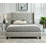 Audrey 3-Piece Queen Bed - Grey