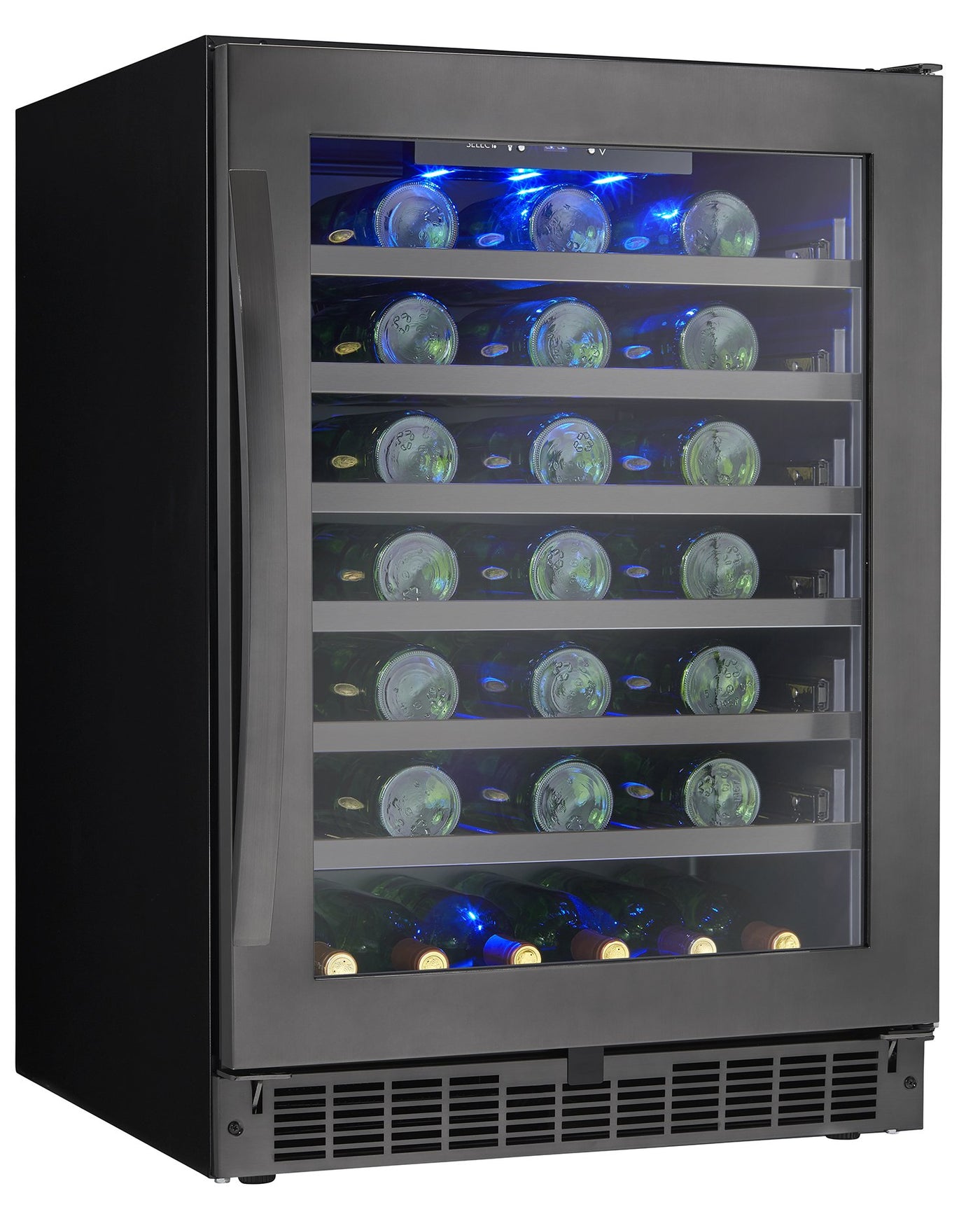 Danby Black Stainless Steel Wine Cooler (5.6 Cu. Ft.) - SSWC056D1B-S