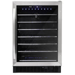 Danby Stainless Buit-In Under-Counter 60 Bottles Wine Cooler - DWC057A1BSS