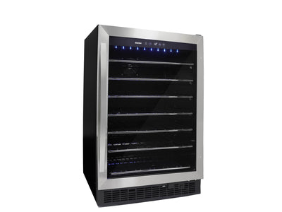 Danby Stainless Buit-In Under-Counter 60 Bottles Wine Cooler - DWC057A1BSS