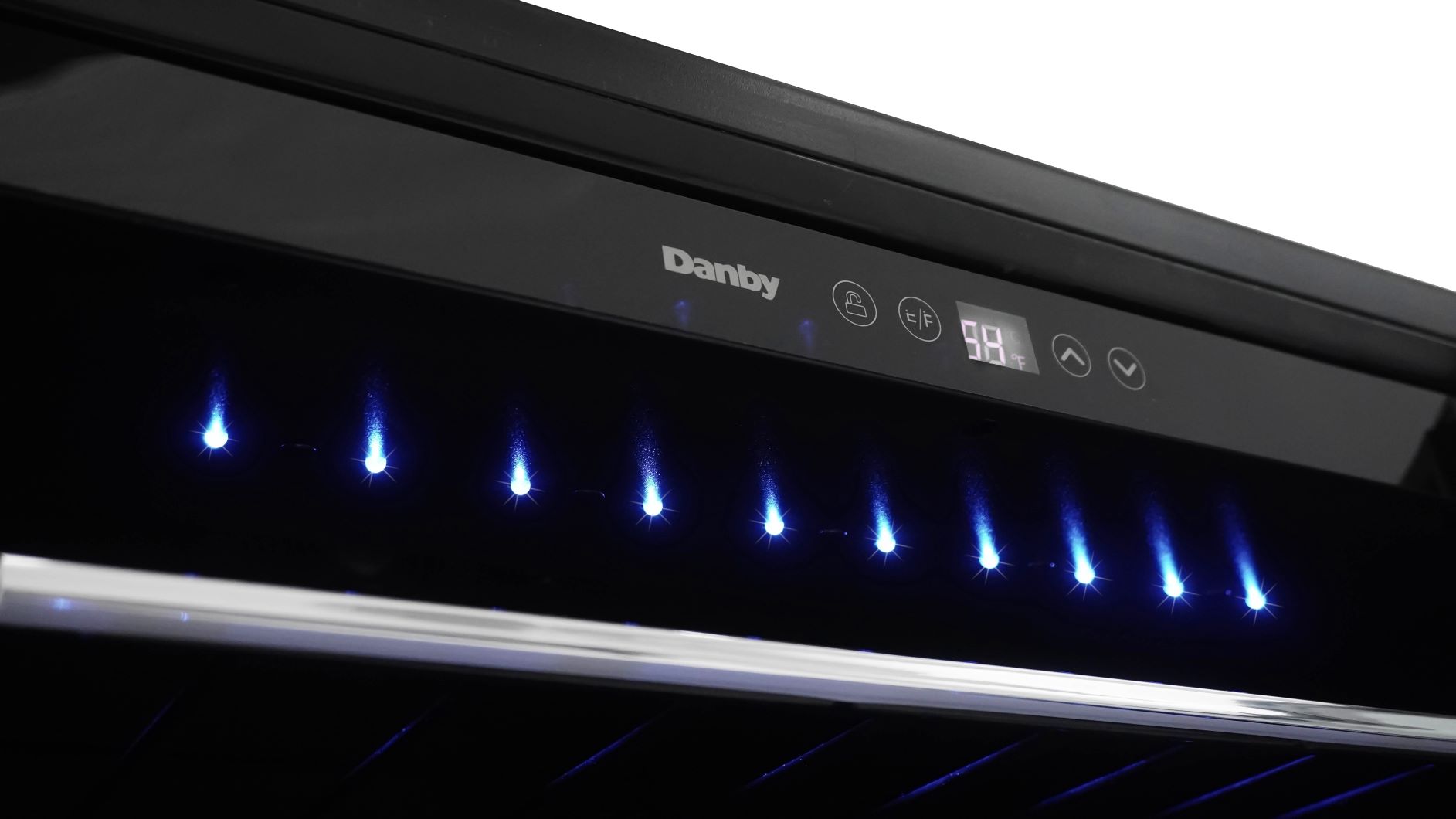 Danby Stainless Buit-In Under-Counter 60 Bottles Wine Cooler - DWC057A1BSS