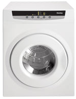 Danby White Electric Dryer (3.42 Cu. Ft) - DDY060WDB