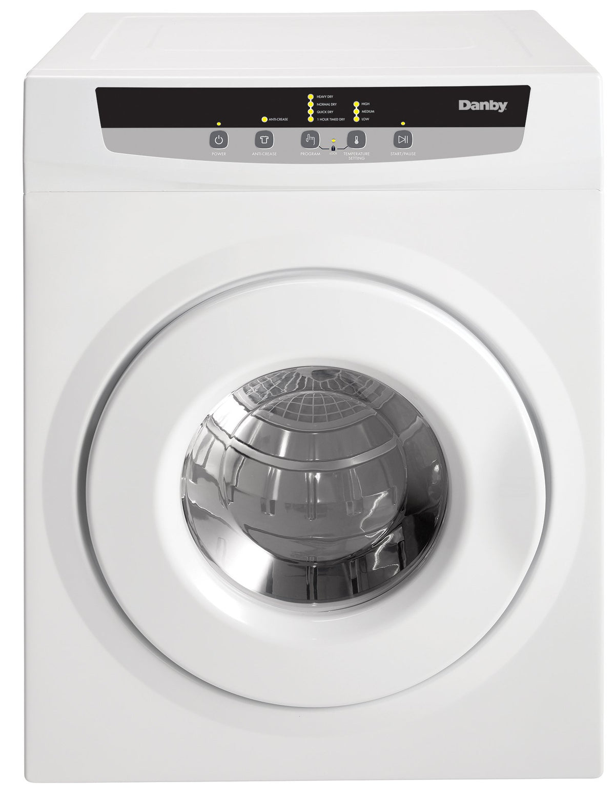 Danby White Electric Dryer (3.42 Cu. Ft) - DDY060WDB