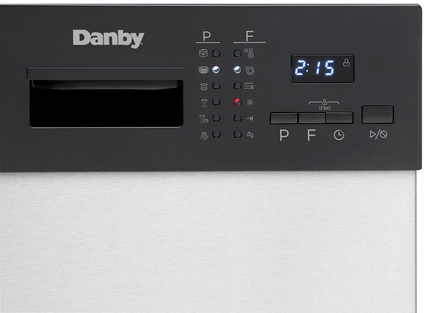 Danby Stainless Steel 24" Dishwasher - DDW2404EBSS