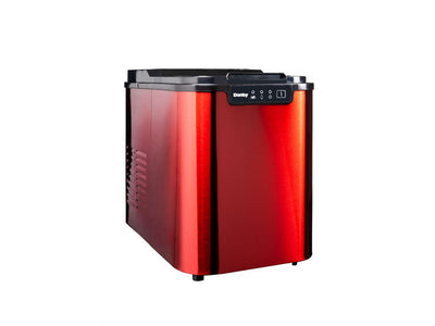 Danby Red Stainless Steel Ice Maker (2lb) - DIM2500RDB