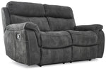 Morrow II Reclining Loveseat - Grey
