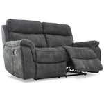 Morrow II Reclining Sofa and Loveseat Set - Grey