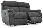 Morrow II Reclining Sofa and Loveseat Set - Grey