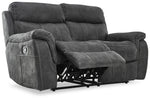 Morrow II Reclining Loveseat - Grey