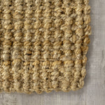 Jute 2'8" X 4'11" Chunky Boucle Rug - Beige Area Rug