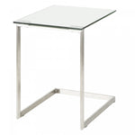 Zenn 15.75" Accent Table - Stainless Steel
