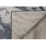 Intrepid 7'10" X 10'10" Rushing Water Rug - Blue Cream Area Rug