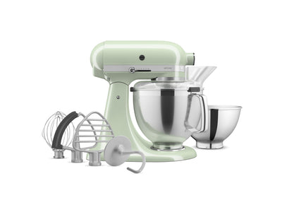 KitchenAid Pistachio Artisan® Series Tilt-Head Stand Mixer with Premium Accessory Pack - KSM195PSPT