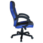 Carter Office Chair - Blue and Black