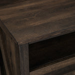 Noah 59.75" Fireplace TV Stand - Aged Oak